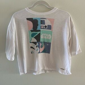 Disney Star Wars Pop Art Semi-Cropped Tee xs